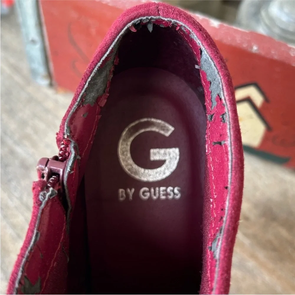 G by Guess Zip Front Heeled‎ Booties